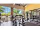 Well-equipped gym with large windows at 5099 E Umber Rd, San Tan Valley, AZ 85143