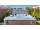 Close up view of a clean hot tub, ready for relaxation at 7815 W Cinder Brook Way, Florence, AZ 85132