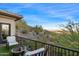 Balcony with mountain views and seating area at 8150 N 47Th St, Paradise Valley, AZ 85253