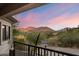 Peaceful balcony boasting picturesque mountain views at 8150 N 47Th St, Paradise Valley, AZ 85253