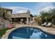 Stunning pool and patio with mountain views at 8150 N 47Th St, Paradise Valley, AZ 85253