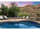 Tranquil pool and spa with mountain views at 8150 N 47Th St, Paradise Valley, AZ 85253