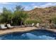 Relaxing pool and spa area with mountain views at 8150 N 47Th St, Paradise Valley, AZ 85253