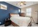 Inviting bedroom featuring a modern design and comfortable furnishings at 8535 E Olla Ave, Mesa, AZ 85212