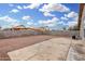 Backyard with gravel and concrete patio at 8732 W Granada Rd, Phoenix, AZ 85037