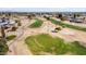 Aerial showing the community and golf course at 10377 W White Mountain Rd, Sun City, AZ 85351