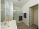 Single vanity bathroom with a walk in shower at 14870 W Encanto Blvd # 1014, Goodyear, AZ 85395