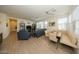 Open concept dining area with a built-in bench and wood table at 14870 W Encanto Blvd # 1014, Goodyear, AZ 85395