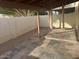 Covered patio with tile flooring and gravel at 2447 W Emile Zola Ave, Phoenix, AZ 85029