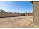 Large backyard with block wall and plenty of space at 3307 W Leodra Ln, Phoenix, AZ 85041