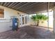 Covered patio with access from interior and water heater at 4432 E Belleview St, Phoenix, AZ 85008