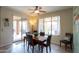 Casual dining area with sliding glass doors and backyard access at 5181 W Buckskin Dr, Eloy, AZ 85131