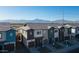 Community of contemporary townhouses, mountain views at 7563 W Donner Dr, Laveen, AZ 85339