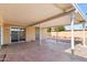 Spacious covered patio, perfect for outdoor enjoyment at 7714 E Mariposa Dr, Scottsdale, AZ 85251