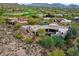 Expansive desert home featuring a private pool and lush native landscaping at 10040 E Happy Valley Rd # 300, Scottsdale, AZ 85255