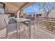 Outdoor dining area on a charming balcony overlooking the scenic surroundings, perfect for entertaining at 10040 E Happy Valley Rd # 300, Scottsdale, AZ 85255