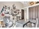 Office space with unique decor, zebra chairs, large desk, and ample natural light at 10040 E Happy Valley Rd # 300, Scottsdale, AZ 85255