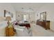 Main bedroom with walk-in closet and dresser at 11132 E Bellflower Ct, Sun Lakes, AZ 85248