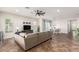 Bright living room featuring an open floor plan and stylish decor at 20914 W Cora Vis, Buckeye, AZ 85396