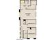 Second floor plan features owner's suite and 2 additional bedrooms at 26021 N 23Rd Ave, Phoenix, AZ 85085