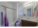 Bright bathroom with shower/tub combination and vanity sink at 346 E Tahiti E Dr, Casa Grande, AZ 85122