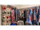Walk-in closet with ample hanging space and shoe storage at 346 E Tahiti E Dr, Casa Grande, AZ 85122