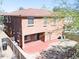 A private backyard features a quaint patio, with plenty of room to entertain or relax outdoors at 4114 S Sawmill Rd, Gilbert, AZ 85297