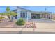 Cute single-wide home with carport and nicely landscaped yard at 8500 E Southern Ave # 577, Mesa, AZ 85209