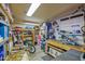 Workshop with workbench, tools, and ample storage shelving at 8500 E Southern Ave # 577, Mesa, AZ 85209