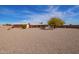 Large backyard with gravel and desert landscaping at 11402 N 97Th Dr, Sun City, AZ 85351