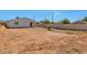 Large backyard with open space and a view of the house at 1238 S 14Th St, Phoenix, AZ 85034