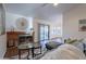 Cozy living room with fireplace and comfortable seating at 1326 E Clearwater Ln, Gilbert, AZ 85234