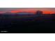 Mountain views from backyard at sunset at 15047 S 178Th Dr, Goodyear, AZ 85338