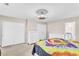 Spacious bedroom has carpet, neutral walls, large closet, and ensuite bathroom at 1578 S Sabino Ct, Gilbert, AZ 85296