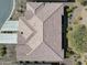 Aerial view of a well-maintained tile roof showcasing quality construction and design at 16954 W Palm Ln, Goodyear, AZ 85395