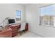 Cozy office space features a built-in desk and natural light at 17763 N 93Rd Way, Scottsdale, AZ 85255