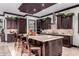 Gourmet kitchen with granite countertops and stainless steel appliances at 26686 W Piute Ave, Buckeye, AZ 85396
