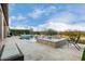 Spacious spa with waterfall feature and view at 26686 W Piute Ave, Buckeye, AZ 85396