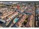 Aerial view showing building location within community at 2955 N Oregon St # 9, Chandler, AZ 85225