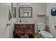 Clean bathroom with vanity and toilet at 2955 N Oregon St # 9, Chandler, AZ 85225