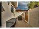 Small, private patio with storage space at 2955 N Oregon St # 9, Chandler, AZ 85225