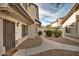 Private entrance to townhouse with courtyard and walkway at 2955 N Oregon St # 9, Chandler, AZ 85225