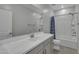 Bathroom with shower/tub combo, vanity with sink, and toilet at 4845 S Ferric --, Mesa, AZ 85212