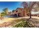 Backyard featuring a sparkling pool, providing a relaxing outdoor oasis for residents at 6604 W Evans Dr, Glendale, AZ 85306