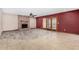 Cozy living room with a fireplace and wood floors at 6604 W Evans Dr, Glendale, AZ 85306