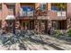 Close up of the facade of townhomes, showing multiple entrances and balcony at 6605 N 93Rd Ave # 1101, Glendale, AZ 85305