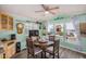 Dining area with round table and chairs, near kitchen at 8700 E University Dr # 737, Mesa, AZ 85207
