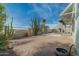 Landscaped backyard with gravel and desert plants at 8957 E Rainier Dr, Gold Canyon, AZ 85118