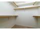 Large walk-in closet with double hanging rods at 8957 E Rainier Dr, Gold Canyon, AZ 85118