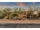 Street view featuring desert landscaping, and unique architectural design at 9815 N Copper Ridge Trl, Fountain Hills, AZ 85268